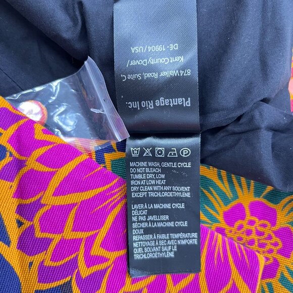 NWOT FARM RIO Multicolor Floral Garden Cut-Out Long Blazer Size S - Picture 6 of 12